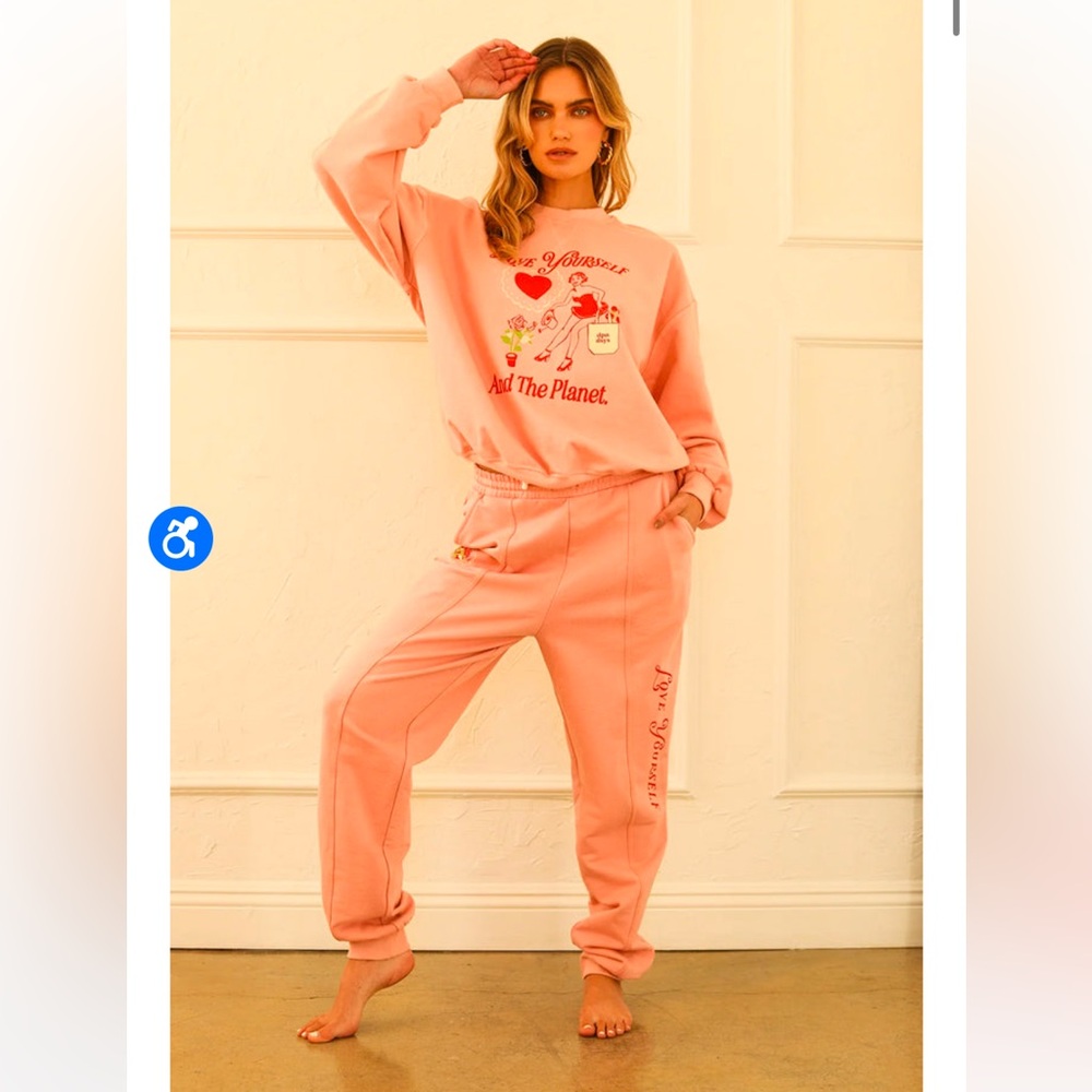 Dippin Daisys Love Yourself Sweat Set